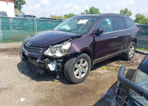 2010 Chevrolet Traverse Lt из США, поврежденный, VIN 1GNLRFED6AS122909